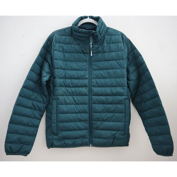 GAP 750507 Men's Sz S June Bug Green ColdControl Lightweight Puffer Jacket - Picture 1 of 12